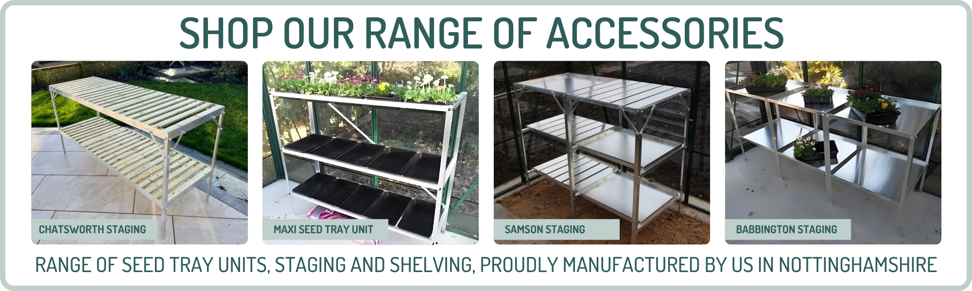 GreenhousesRus Accessories Range