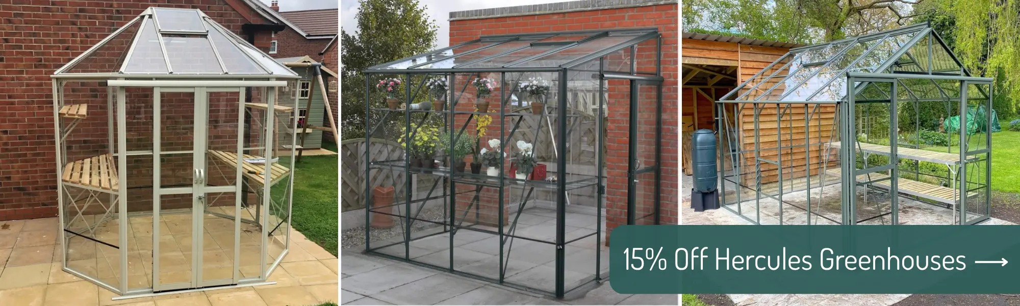 Hercules Greenhouse Sale Banner GreenhousesRus